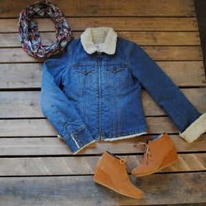 Abercrombie & Fitch Denim Lined Denim Jacket