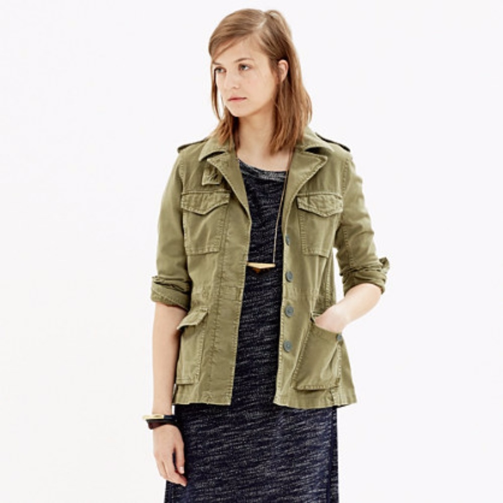 Madwell Olive Outbound Utility Jacket