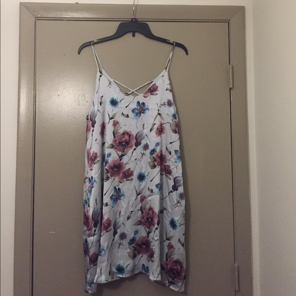 Floral Print Pocket Dress