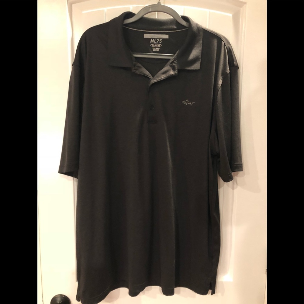 Men’s Gray Dry Fit Greg Norman Polo XXL
