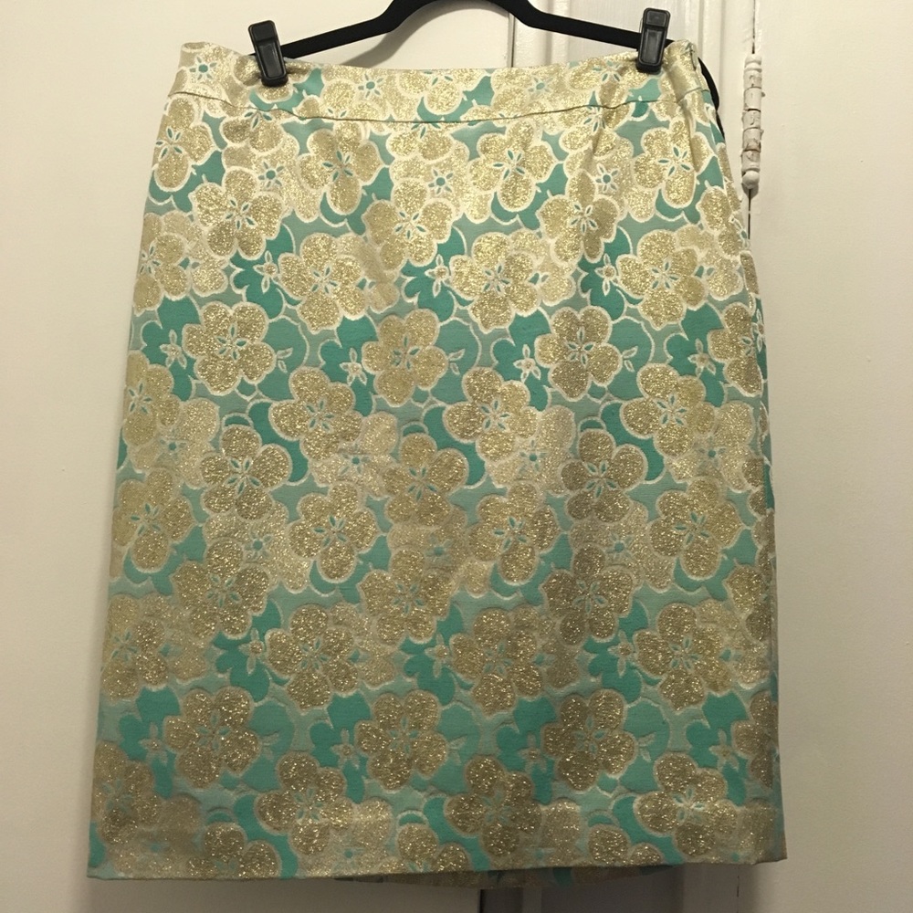 JCrew Brocade Skirt