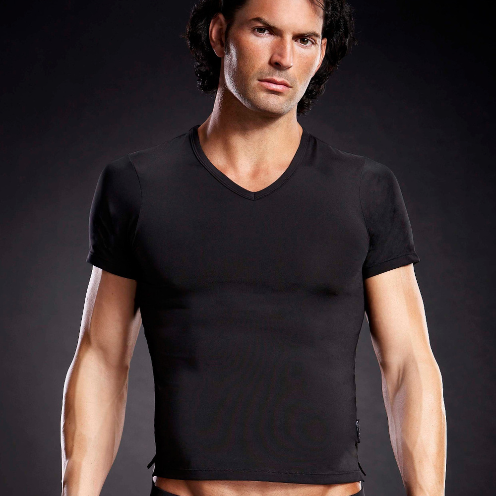 Blueline Performance Microfiber V-Neck Tee