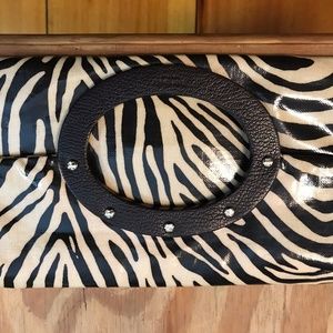 Kate Spade Zebra Clutch