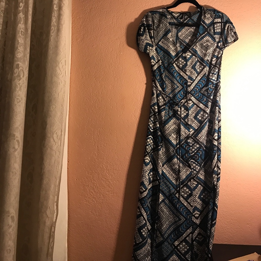 Tribal Design Maxi dress