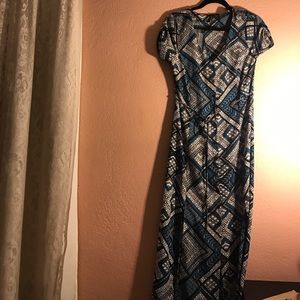Tribal Design Maxi dress