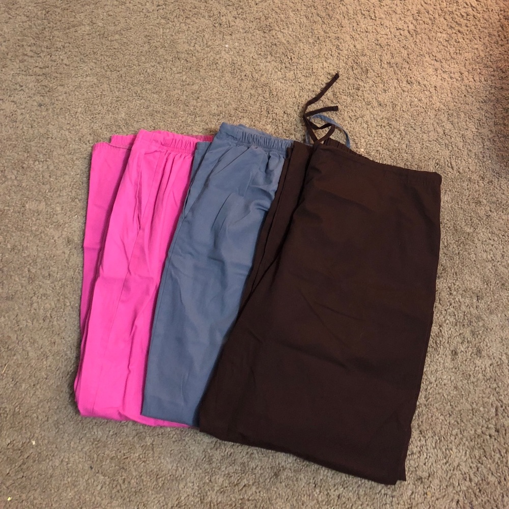 3 pair of Scrub pants