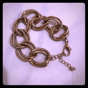 Goldtone hope bracelet adjustable very pretty