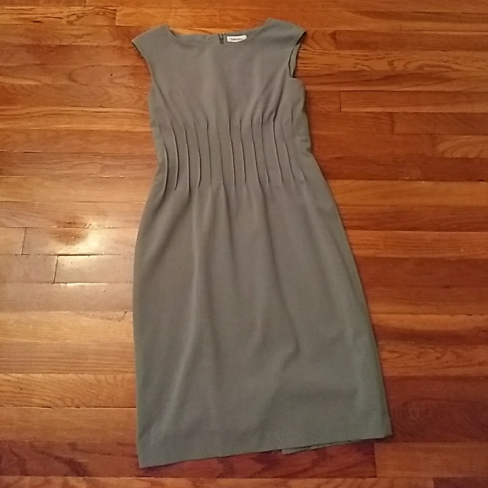 Gray Calvin Klein size 6 dress
