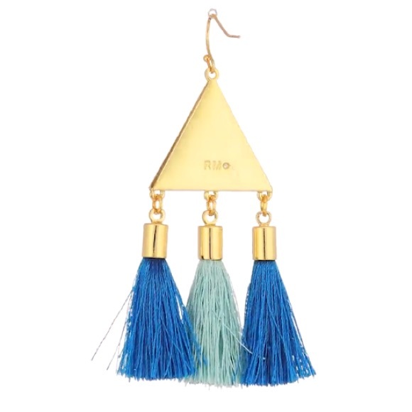 rebecca minkoff // beaded tassel earrings - Picture 2 of 3