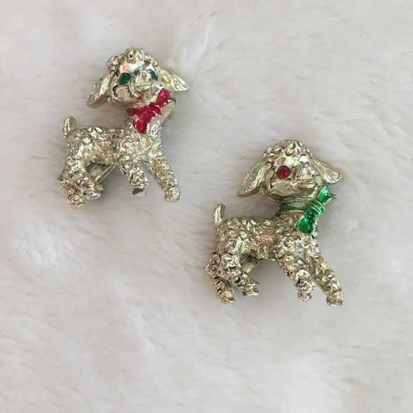 Vintage Lamb Brooches Pins Holiday Addition 🍿🎉 - Picture 1 of 5
