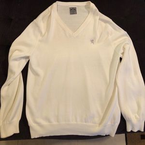 Express XL Men’s V Neck Cotton Sweater