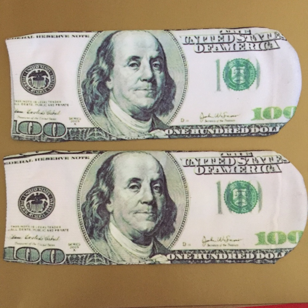 $100 Bill SOCKS!! 🤑🤑🤑