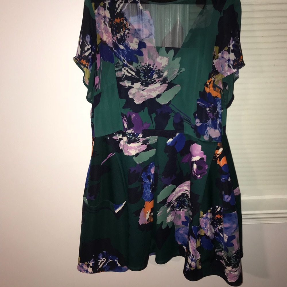 Floral skater dress