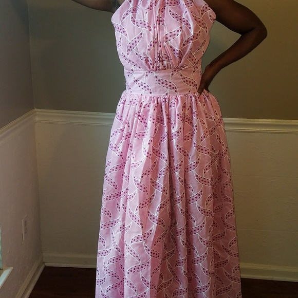 Custom made lace gown dress - Picture 2 of 5