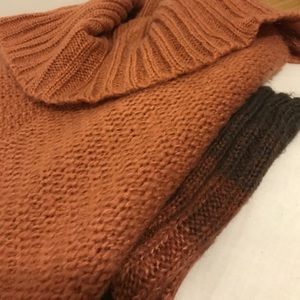 Bamboo Traders Turtle Neck Pancho