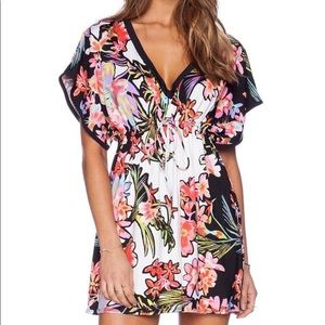 Nanette Lepore Havana Tropical Swim Coverup Size S