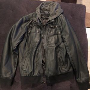 Men’s Large Steve Madden Faux Leather Jacket