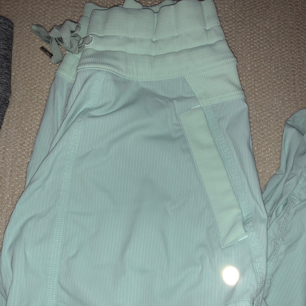 Mint Green Lululemon sweatpants