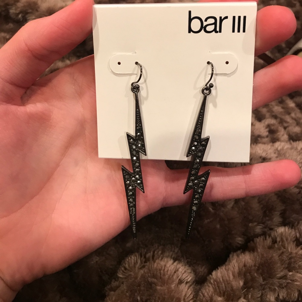 Lightning earrings