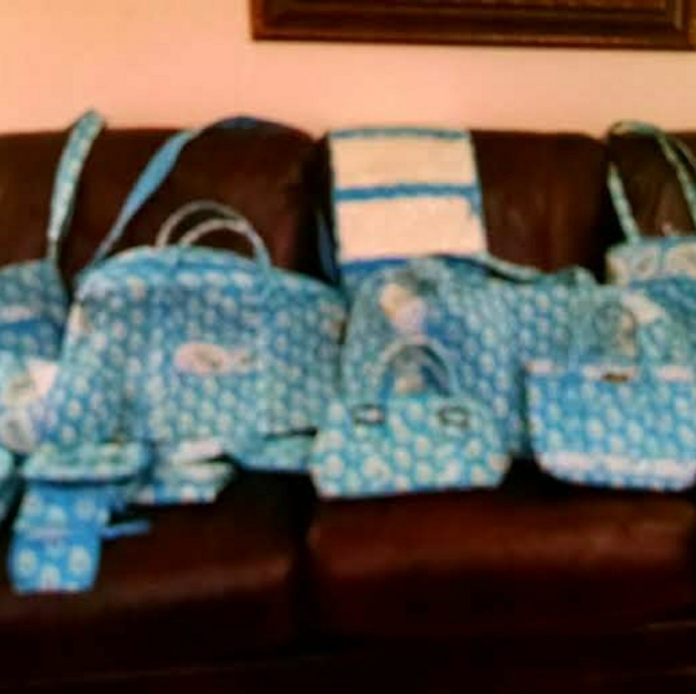 VERA BRADLEY Bermuda Blue Retired