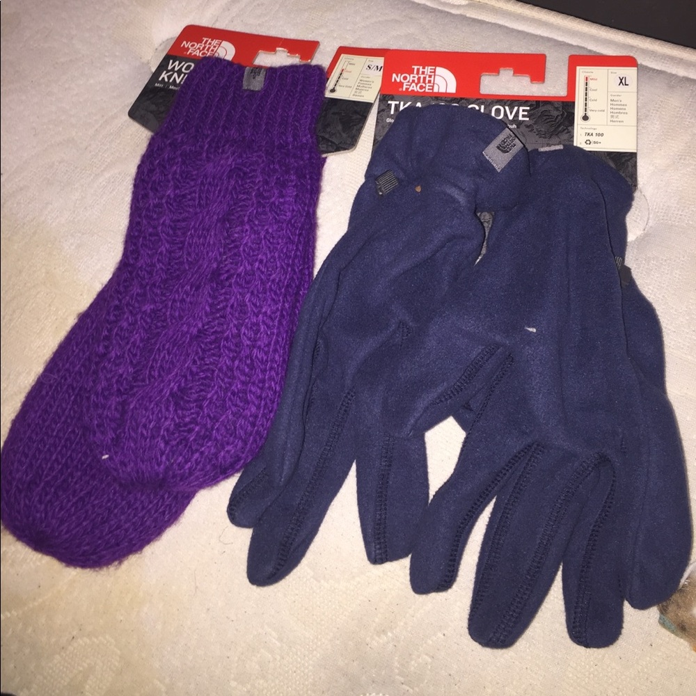 North Face Gloves & Mitt bundle
