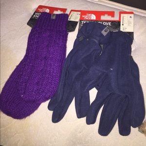 North Face Gloves & Mitt bundle