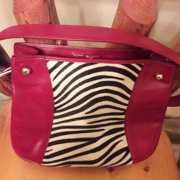 Kate Landry Handbags - RED LEATHER KATE LANDRY PURSE