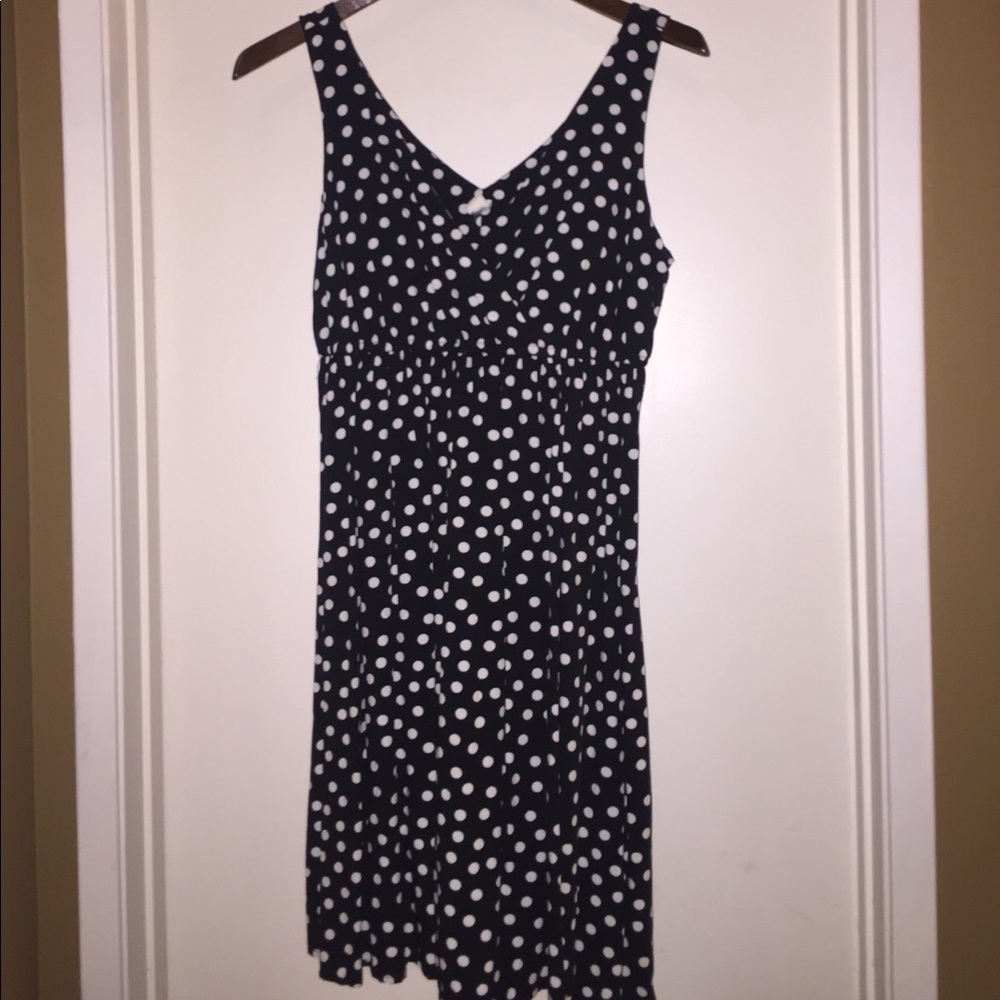 Gently used polka dot dress