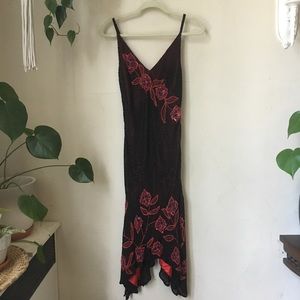 Hand Beaded Scala Dress