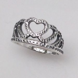 Authentic Pandora Hearts Tiara Ring