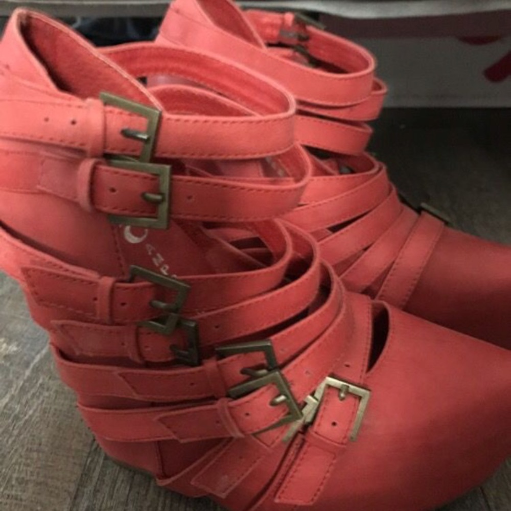 Jeffrey Campbell strappy heel