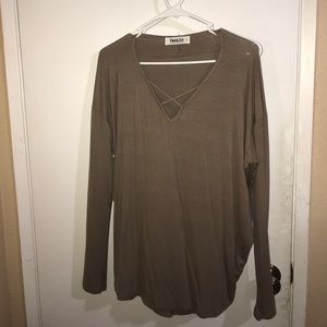 Over sized long sleeve