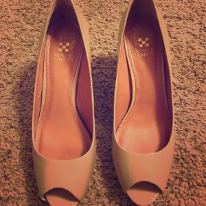 Nude Vince Camuto heels