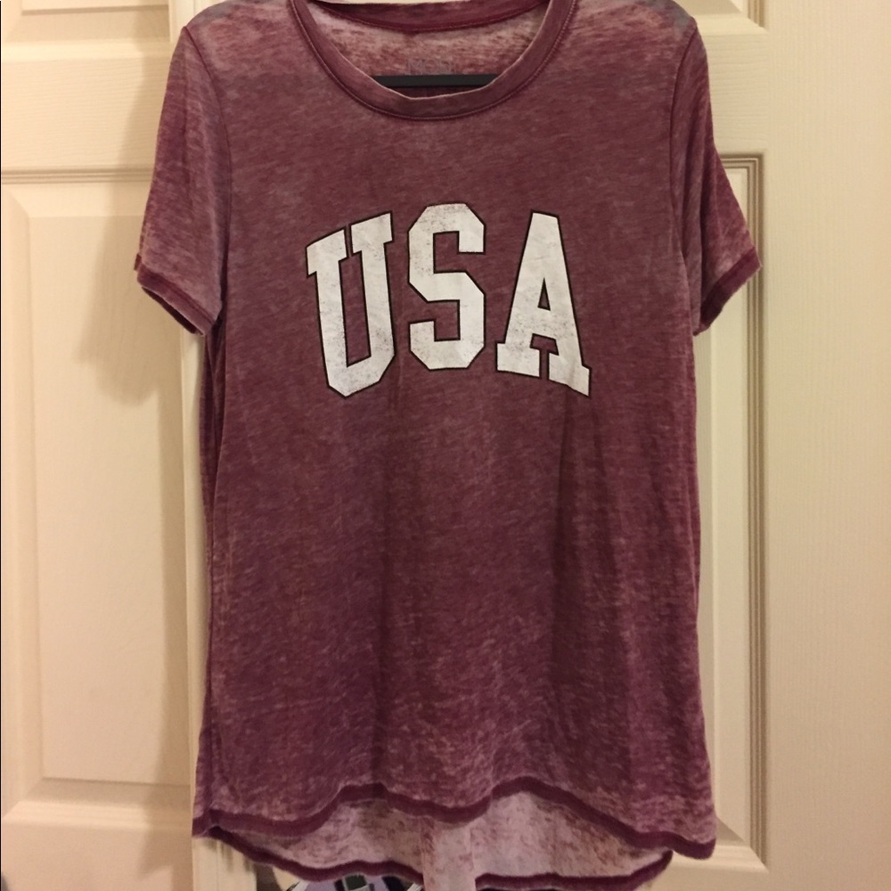 USA oversized tee