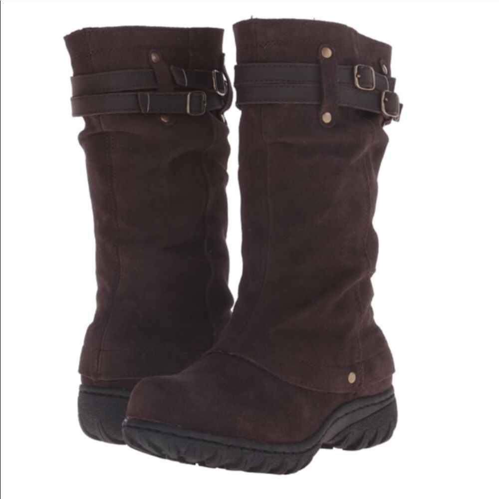 Brand New Khombu Women Size 7 Brown Boots
