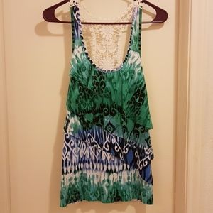 Lacey racerback tank top