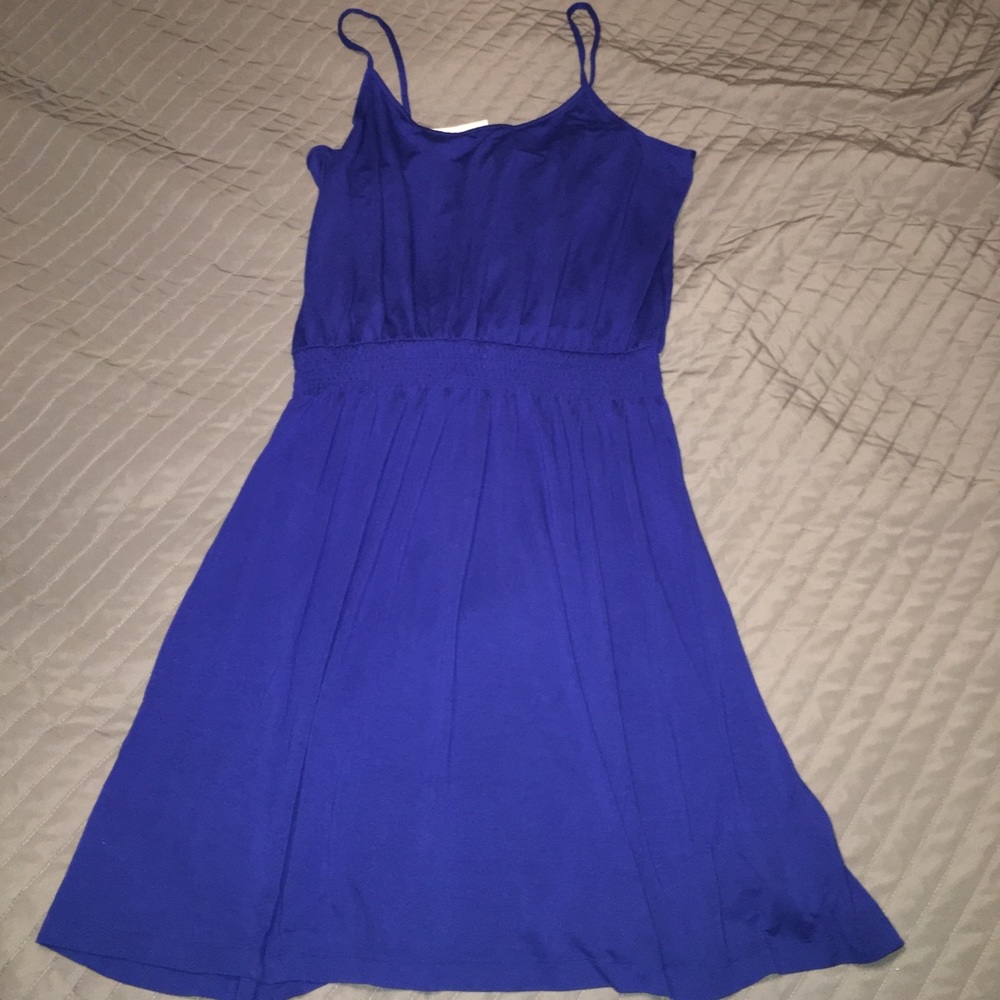 Blue Strapped Dress
