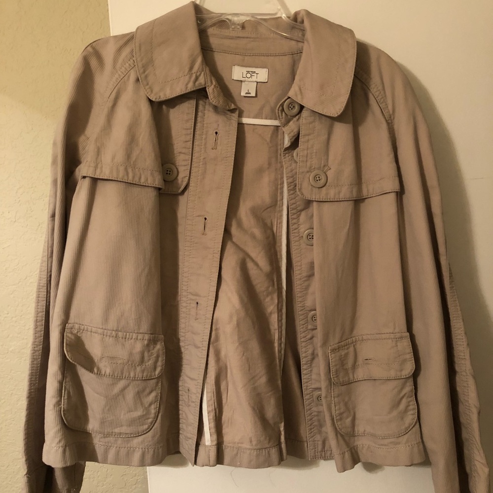 Ann Taylor Loft Trench Style Jacket