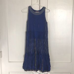 Textured blue Missoni dress