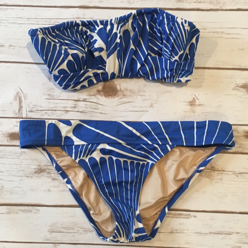 J Crew Swimwear - Small/D top, M bottom