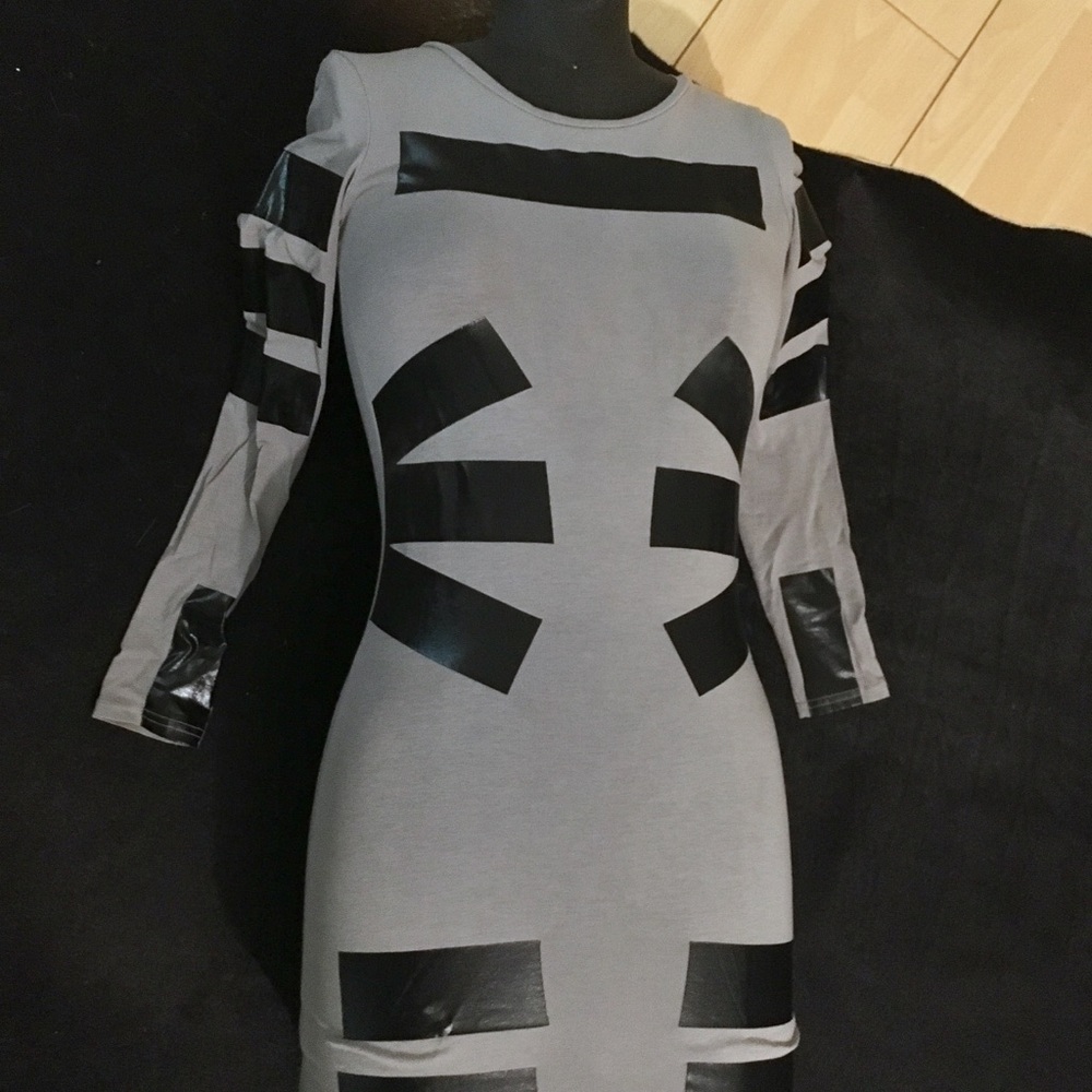 CHEAP MONDAY S sexy Bandage dress industrial punk