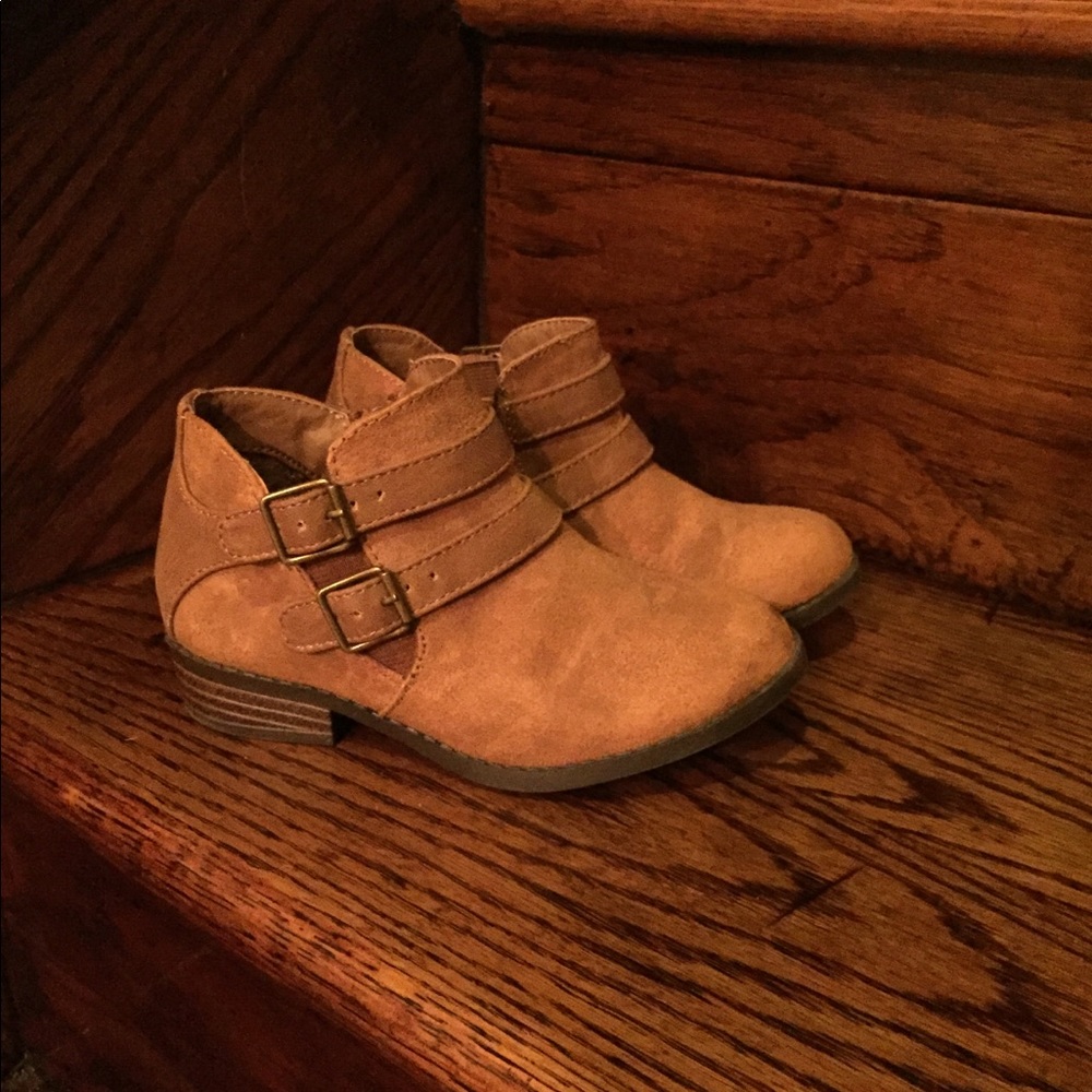 Toddler madden girl “Kest” boot in cognac