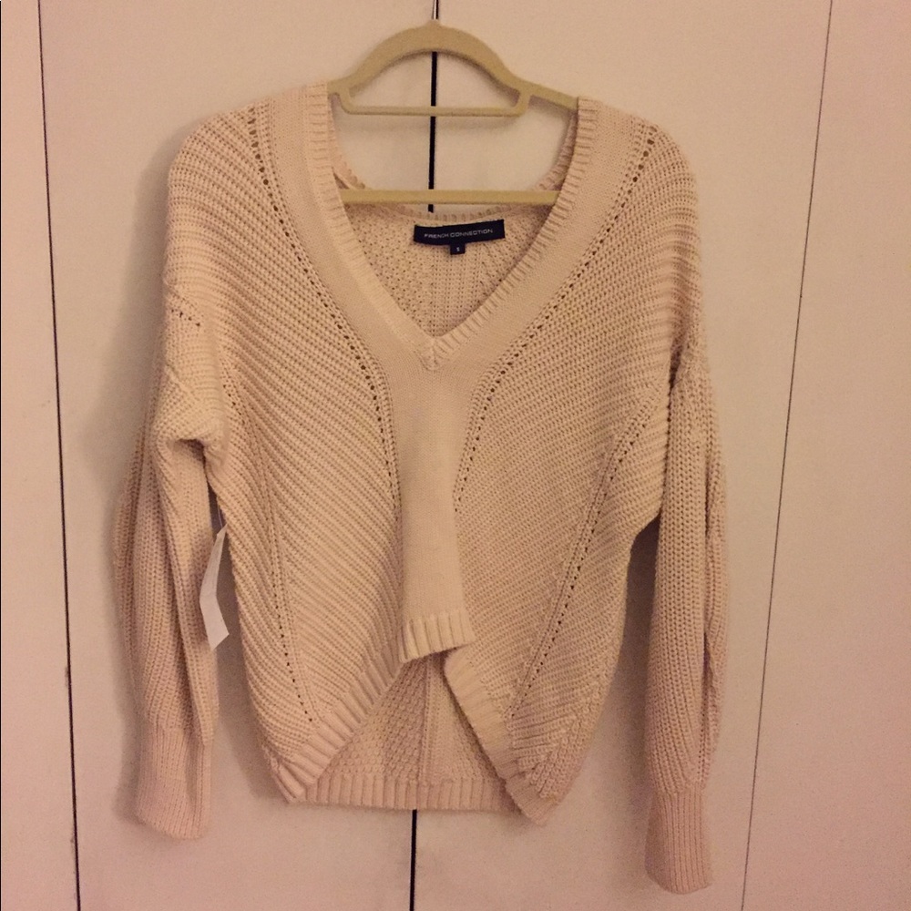 French Connection Cream Sweater