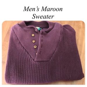 Men’s Cabela’s sweater.