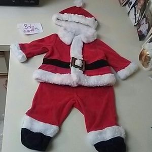 Santa Clause baby outfit