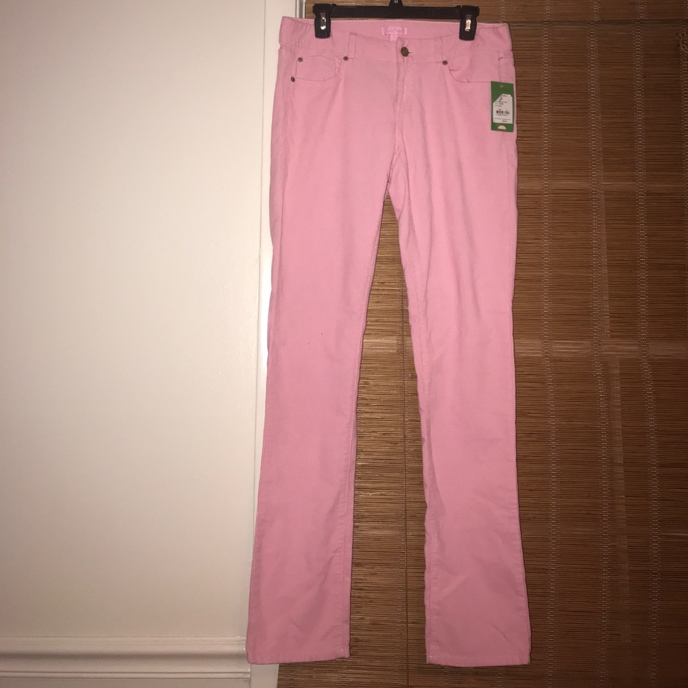 NWT pink Lilly cords