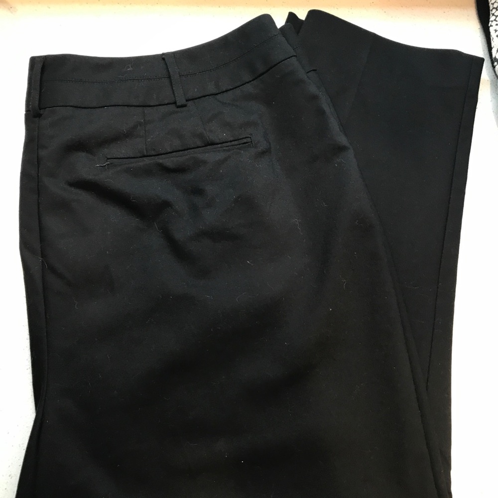 Black Lane Bryant Ankle Pants