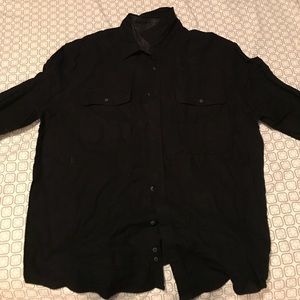 Faded Glory button down flannel type shirt