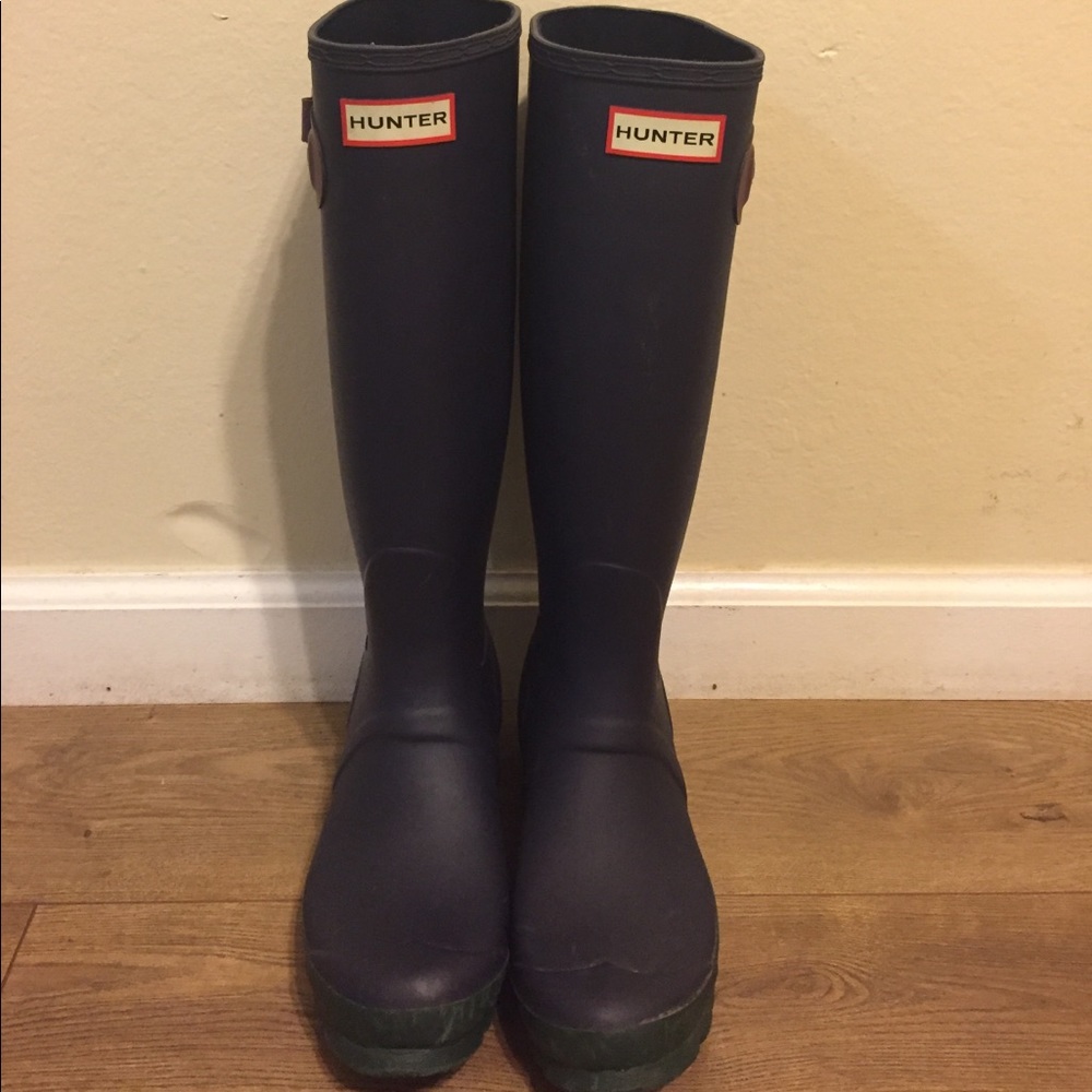 Hunter rain boots