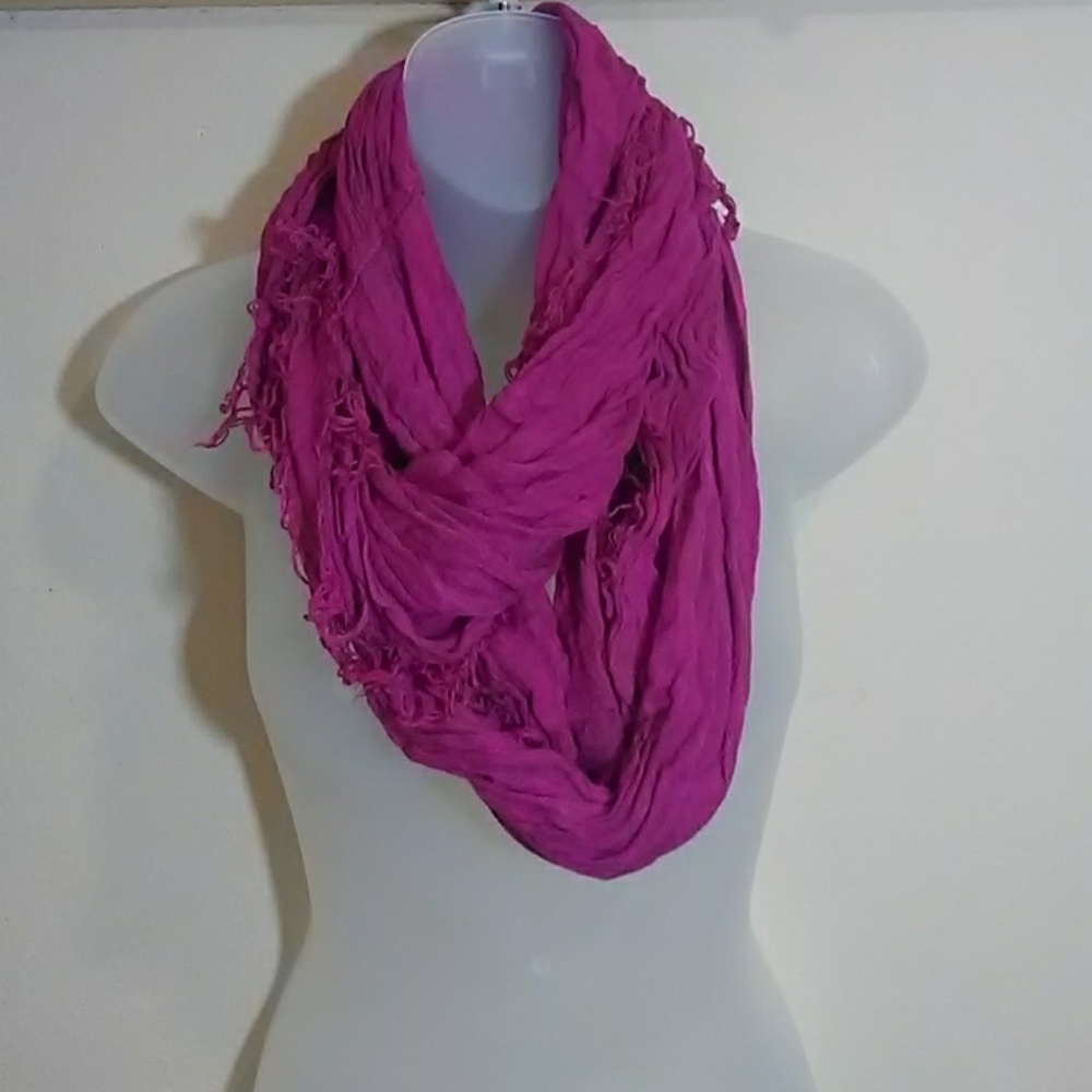 Pink scarf